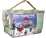 Floppy Seat Safari Pattern with New Fold N Carry Design (sage elephant)