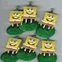 SpongeBob Cupcakes - Licensed Re-usable Mini Toppers & Party Favors