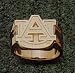 Auburn Tigers AU 5/8 Men's Ring Size 10 1/4 - 14KT Gold Jewelry