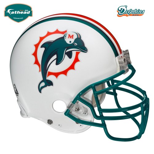Fathead Miami Dolphins Helmet Wall Decal
