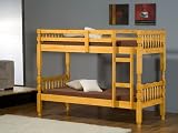 Home Comfort Sherwood Pine Bunk 3ft Single Bed Frame