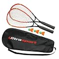 Ultrasport Fastball-Set Turbo-Badminton - Multifile Saite mit stabiler Faserstruktur