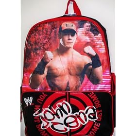 John Cena Wrestling WWE Bookbag Backpack