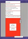 Produkt-Bild: Historisch-Kritische Ausgabe s&auml;mtlicher Handschriften, Drucke und Typoskripte. Faksimile-Edition: Oxforder Quarthefte 1 und 2. Faksimile-Edition