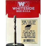 Buy 1 4 Diameter x 1 Cutting Length, 1 4 Shank, 3 Overall Length - Flush Trim Down Cut... by Whiteside