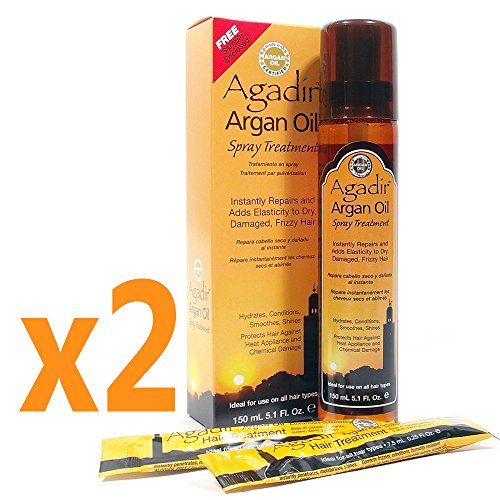 Agadir Argan Oil Spray Treatment 5.1 oz.(Pack of 2)