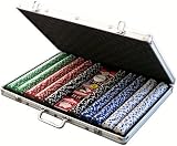 Poker Chip Set Standard - 1000 Chips im Alukoffer