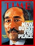 Anwar Sadat by TIME Magazine. Size 11.00 X 14.00 Art Poster Print on Canvas