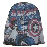  : CAPTAIN AMERICA COMIC WRAP-AROUND-PRINT OSA BEANIE