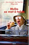 McDo se met � table
