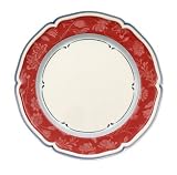 Villeroy & Boch Cottage Red Dinner Plates, Set of 6