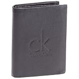 Calvin Klein Norman Portefeuille homme - Noir Cuir 