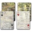 Water Lilies and Japanese Bridge / Waterlily Pond - Double Deck Playing Cards