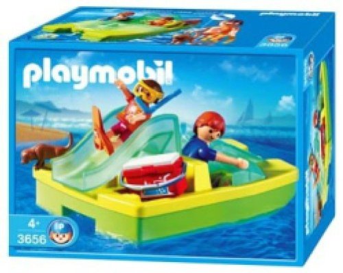 Childrens Toyshop  Toys : Playmobil 3656 Paddle Boat
