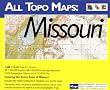 iGage All Topo Maps Missouri Map CD-ROM (Windows)