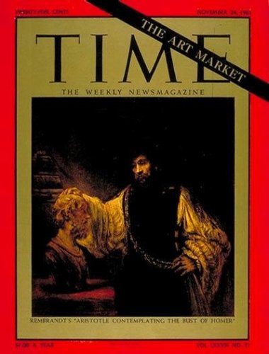 Rembrandt's Aristotle, Art Poster by TIME Magazine, size 8