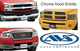 Auto Ventshade 680124 Chrome Hood Shield