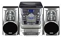 Soundmaster MCD5145 Stereo-Hifi-Musikcenter (Plattenspieler, 3fach CD-Wechsler, Doppelkassette, RDS, PLL-Radio)