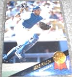 1993 Leaf Mike Piazza # 35 MLB Baseball Card