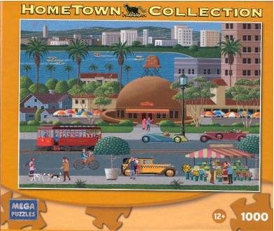 Hometown Collection 1000 Piece Jigsaw Puzzle - Brown Derby