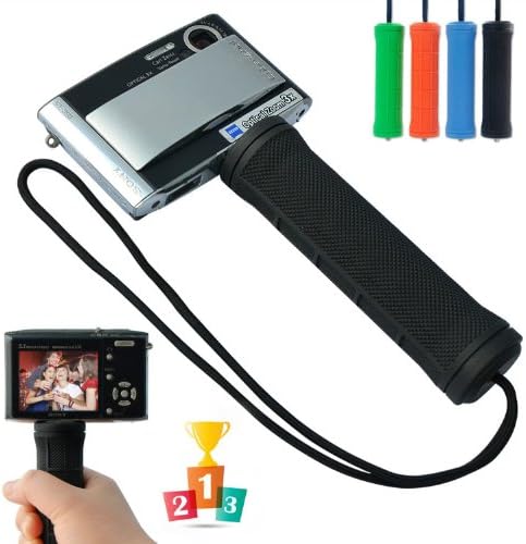 First2savvv ZP-B-01 black Self-portrait telescopic handheld Pole Arm monopod Camcorder/Camera/mobile phone tripod mount adapter bundle for IKON COOLPIX S01 SONY DSC-WX200 DSC-T700 DSC-W220 DSC-WX50 DSC-W630 DSC-W670 DSC-W620 DSC-W610 DSC-WX200 DSC-WX80 DSC-WX60