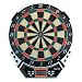 Halex 65520 Reactor Electronic Dartboard with Multi-Color Electrolight III Scoring Display