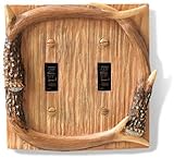 IMAGE OF Antler Double Switch Plate