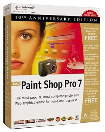 Paint Shop Pro 7, édition anniversaire