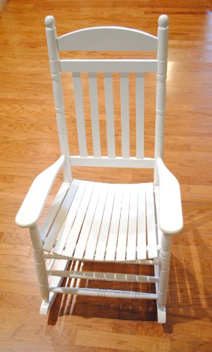 White Rocking Chair