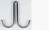 Rogar 9151 Double Hooks - Chrome Plated