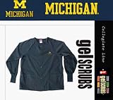 Michigan Wolverines Scrub Style Nursing Jacket from GelScrubs - B000BJHB16