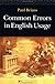 Common Errors in English Usage