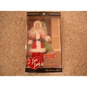 I Love Lucy Ethel Mertz Santa Barbie Platnum Label
