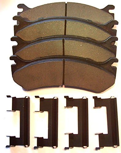 Graphite Ceramic D785.21 - Police Formula (Rear) Disc Brake Pad Set (4 Pads) with Hardware
