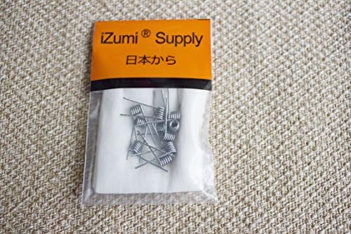iZumi Supply Prebuilt Quad Coil Wire 0.36Ω 28GAX4 10pcs/pack with cottons