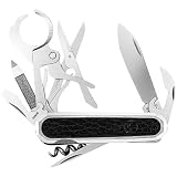 Swiss Army Cigar Cutter Stainless | Leather
