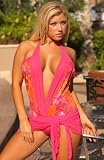 UjENA Ruffled Mesh Sarong