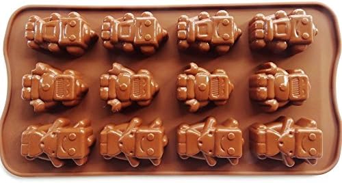 Ainest New Silicone Chocolate Cake Biscuit Candy Decorating Mould Mold Jelly Baking Pan M1 robots