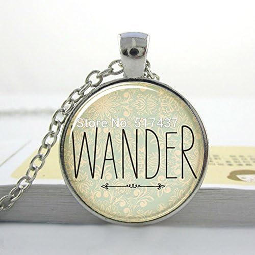 Pretty Lee Pendant Glass Cabochon Necklaceglass Dome Necklace Jewelrywander Necklace Spirited Quote Pendant Hipster Jewelry