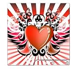 Winged Heart Skin for Sony Playstation 3 Slim Console