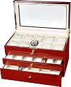 Auer Accessories Gaia 425C Watch Box For 25 Watches Cherry