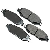 Akebono ACT613 ProACT Ultra-Premium Ceramic Brake Pad Set by Akebono