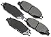 Akebono ACT613 Proact Ultra Premium Ceramic Disc Brake Pad kit, GREY