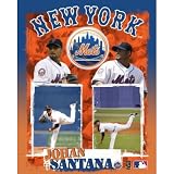 New York Mets Johan Santana Official Logo 3d Motion Poster