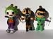 Search : Batman's Villains Triple Set Voodoo String Doll Keychain - The Joker, Bane, The Riddler