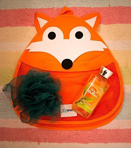 Freddy Fox Character Bath Toy Storage Bag Organizer