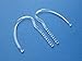 2 Clear Long Earhooks Earloops Compatible with Blueant T1, V1, V1x, Z9, Z9i Headset Wireless Devices