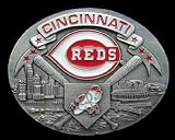 Cincinnati Reds Belt Buckle