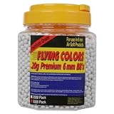 Flying Colors 5000-ct. Bottle .20g Airsoft BB's White