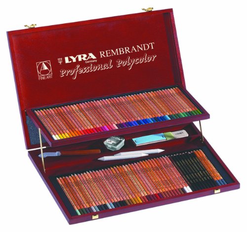 LYRA 2004200 Rembrandt Polycolor Holzkoffer Professional K&uuml;nstlerfarbstifte Polycolor mit  Preisvergleich
